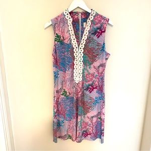 Cappagallo sleeveless shift dress D054